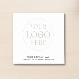 Custom Company Logo Simple Promotional Business Post-it Klebezettel