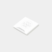 Custom Company Logo Simple Promotional Business Post-it Klebezettel (angewinkelt)