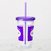 Custom Company Logo Text Business Acryltrinkbecher (Rechts)