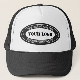 Custom Company Logo Text Business Trucker Hat Truckerkappe