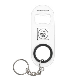 Custom Company Logo Text Keychain Branding Design Mini Flaschenöffner