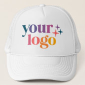 Custom Company Logo Trucker Hat Truckerkappe (Vorderseite)