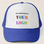 Custom Company Logo Website Trucker Hat Truckerkappe<br><div class="desc">Trucker Hats mit benutzerdefiniertem Logo und Textwerbung Business Personalisiert - Hinzufügen Ihres Logos / Bild und Text / Informationen - Vergrössern und verschieben Sie Elemente mit dem Anpassungstool. Bitte verwenden Sie Ihr Logo - ein Bild,  das niemandes Urheberrecht verletzt!! Viel Glück - Seien Sie glücklich :)</div>