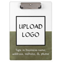 Custom Contractor Clipboard with Logo