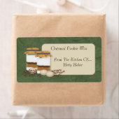 Custom Cookie Mix Jar Label (Insitu)