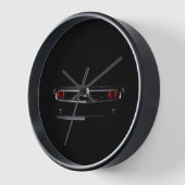 Custom Cool Black Chevy Camaro Uhr (Winkel)