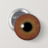 Custom Cool Brown Eye Iris Eyeball Round Buttons (Vorne & Hinten)