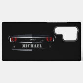 Custom Cool schwarz Chevy Camaro Ihr Name Samsung Galaxy Hülle (Rückseite (Horizontal))