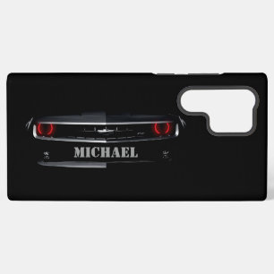 Custom Cool schwarz Chevy Camaro Ihr Name Samsung Galaxy Hülle