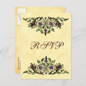 Custom Cornucopia Erntedank UAWG Postkarte (Vorne/Hinten)