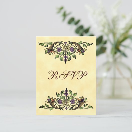 Custom Cornucopia Erntedank UAWG Postkarte (Stehend Vorderseite)