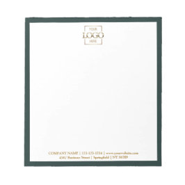 Custom Corporate Business Logo Modern Professional Notizblock