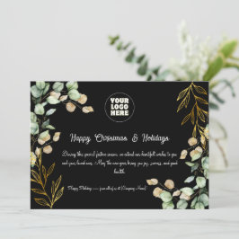 Custom Corporate Weihnachtskarte 2025 Feiertagskarte