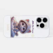 Custom Cosmic Cat Phone Case – Personalized Space iPhone Hülle (Rückseite (Horizontal))