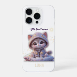 Custom Cosmic Cat Phone Case – Personalized Space  iPhone 16 Pro Hülle