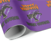custom cougar geschenkpapier (Rolleneckpunkt)
