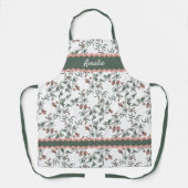 Custom Country Hütte Garden Blumenmuster Schürze (Vorderseite)