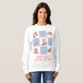 Custom Country theme Gettin' Hitched Bachelorette Sweatshirt (Vorne ganz)
