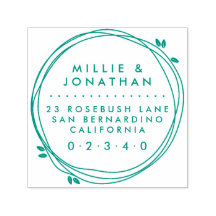 Custom Couple Elegante Moderne Kleider Rücksendead