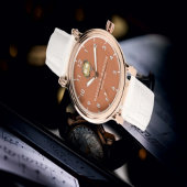 Custom couple floral names monogram orange armbanduhr