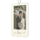 Custom Couple Love Air Freshener Autolufterfrischer (Links)