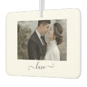 Custom Couple Love Air Freshener Autolufterfrischer (Links)