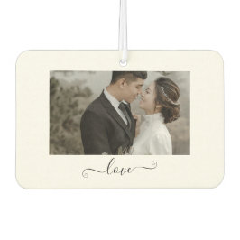 Custom Couple Love Air Freshener Autolufterfrischer