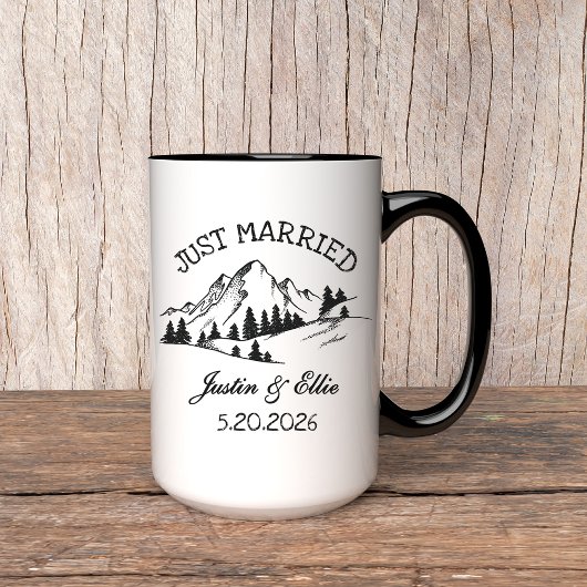 Custom Couple Mug | Wedding Gift for Her & Him Kaffeetasse