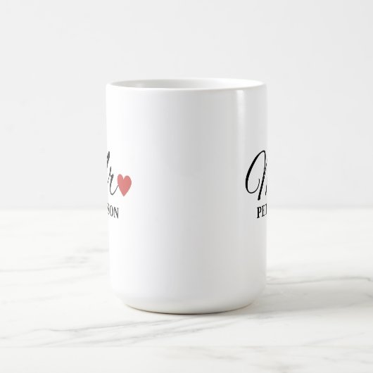 Custom Couple Tasse Hochzeit Tasse Jahrestag (Mittel)