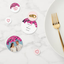 Custom Couple Tropical Floral Wedding