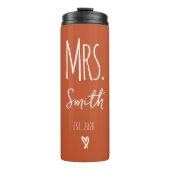 Custom Couple Wedding Tumbler for Husband and Wife Thermosbecher (Vorderseite)
