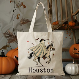 Custom Cowboy Cowgirl Ghost Trick oder Treat Candy Tragetasche