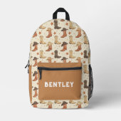 Custom Cowboy Western Custom Bedruckter Rucksack (Vorderseite)