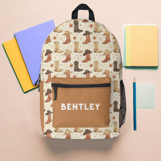 Custom Cowboy Western Custom Bedruckter Rucksack