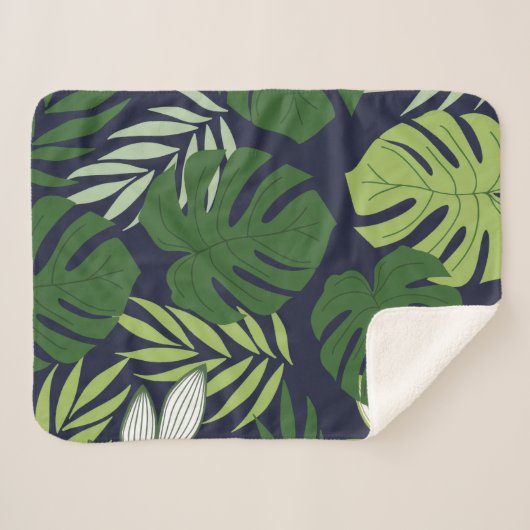 Custom Cozy Sherpa Blanket Sherpadecke (Vorderseite (Horizontal))