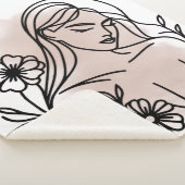 Custom Cozy Sherpa Blanket Sherpadecke (3/4)