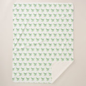 Custom Cozy Sherpa Blanket Sherpadecke (Vorderseite)