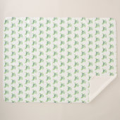 Custom Cozy Sherpa Blanket Sherpadecke (Vorderseite (Horizontal))