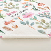 Custom Cozy Sherpa Blanket Sherpadecke (3/4)