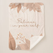 Custom Cozy Sherpa Blanket Sherpadecke (Vorderseite)