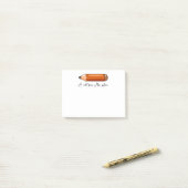 Custom Crayon for Teacher,Einzigartiges Personalis Post-it Klebezettel (Auf Schreibtisch)