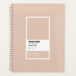 Custom Cream Tan Notebook   Personalisierte Soft B Planer