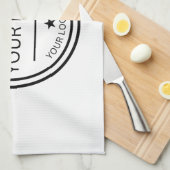 Custom Create Your Own Design Housewarming Gift Geschirrtuch (Viertel Falte)