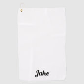 Custom Create Your Own Golf Golfhandtuch (Vorderseite)