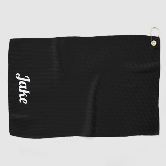 Custom Create Your Own Golf Golfhandtuch (Horizontal)