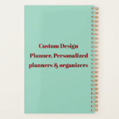 Custom Creative Journal & Planner - Personalisiert Planer (Rückseite)
