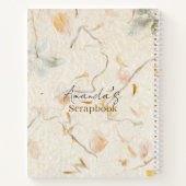 Custom Creative Scrapbook Kraft Papier Herz Notizblock (Rückseite)