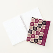 Custom Crochet Granny Square Muster Notizblock (Innenseite)