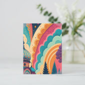 Custom Crope Fantasy Art Postcard Postkarte (Stehend Vorderseite)