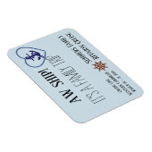 Custom Cruise Door Familie Personalisiert Aw Schif Magnet (Rechte Seite)